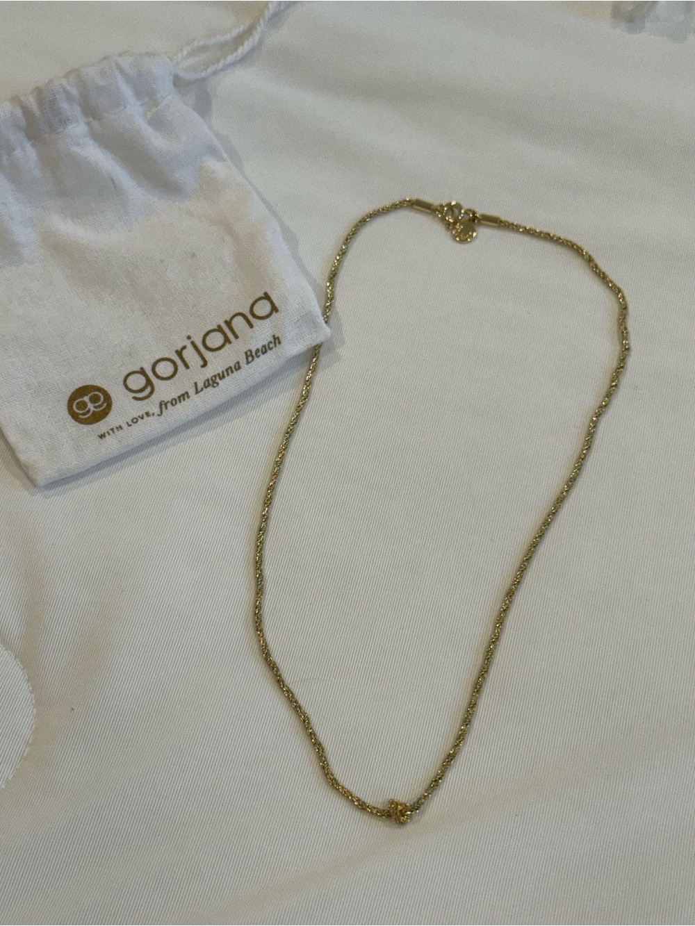 Gorjana Knot Necklace